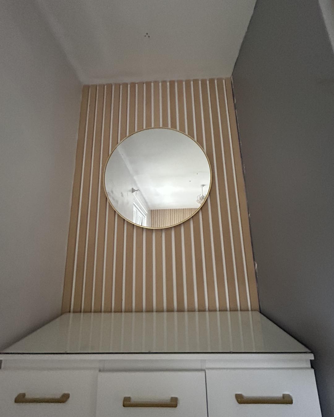 Strip paneling and wardrobe opening height increase