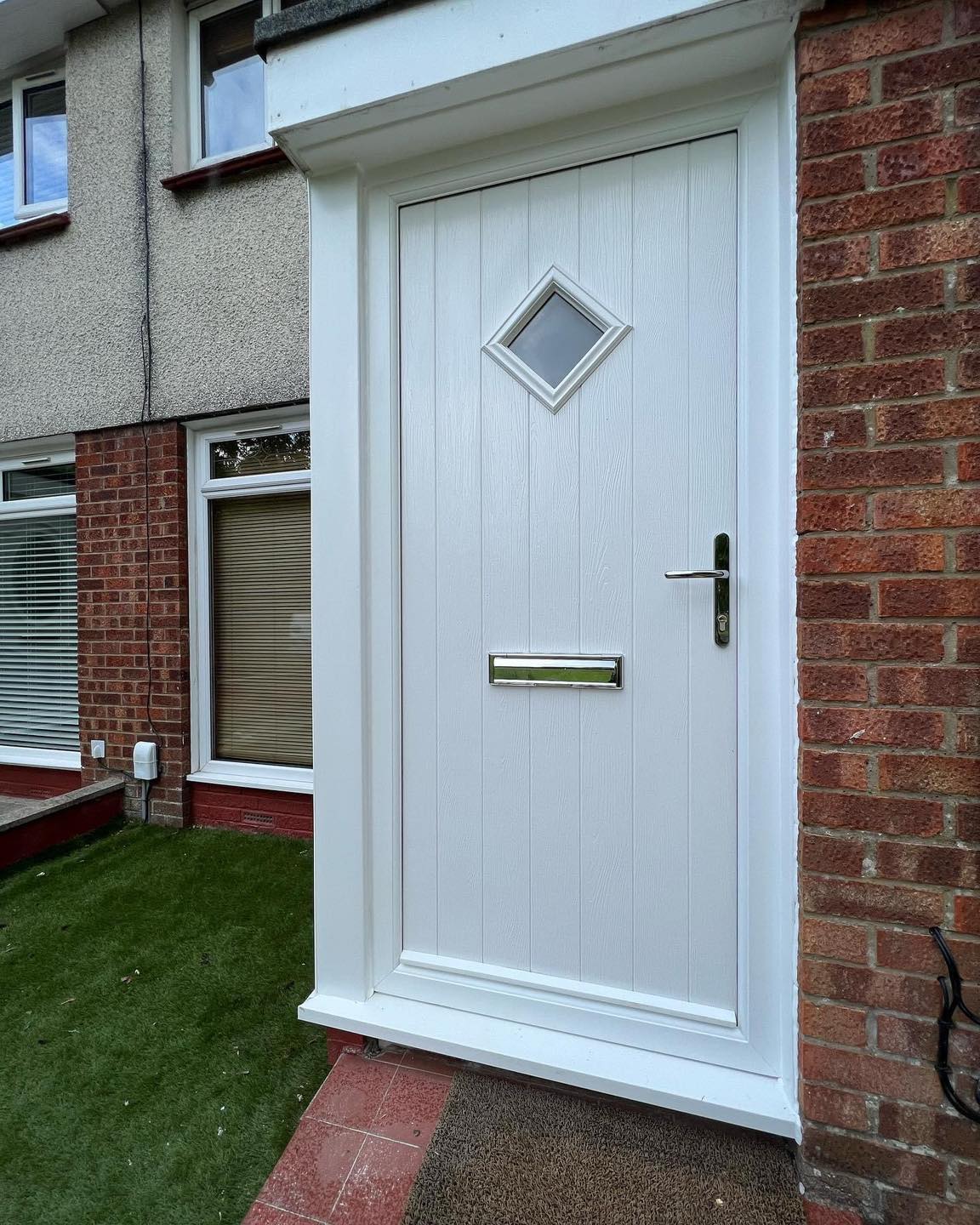 Secure and stylish composite door installation